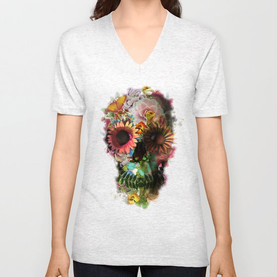 SKULL 2 Unisex V-Neck