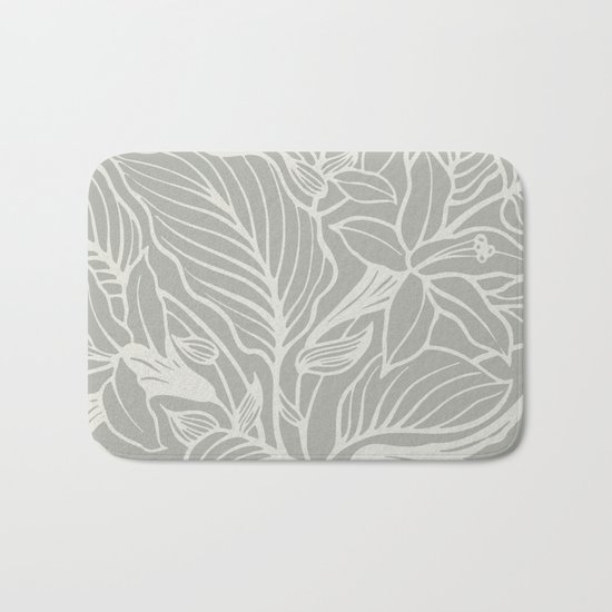 Oyster Bay Floral Bath Mat