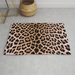 Cheetah Print Area & Throw Rug