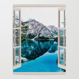 Lake Scenic Landscape | OPEN WINDOW ART Poster