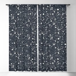 Astronomy Moon Constellation Space Planets Blackout Curtain