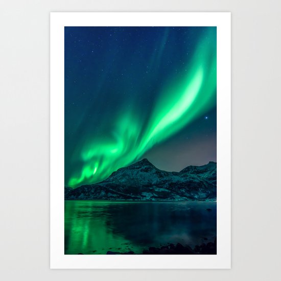 Aurora Borealis (Northern Lights) Art Print