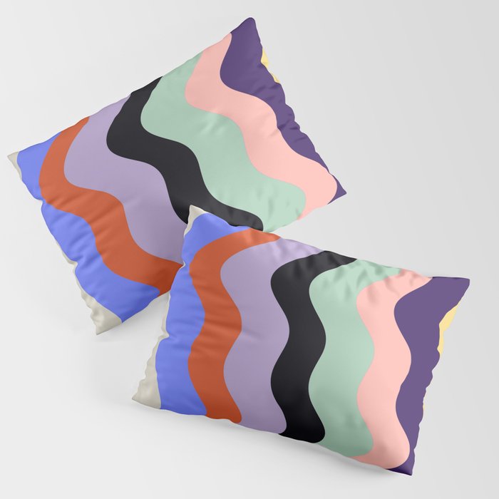 Waves Stripe - Multi Pillow Sham