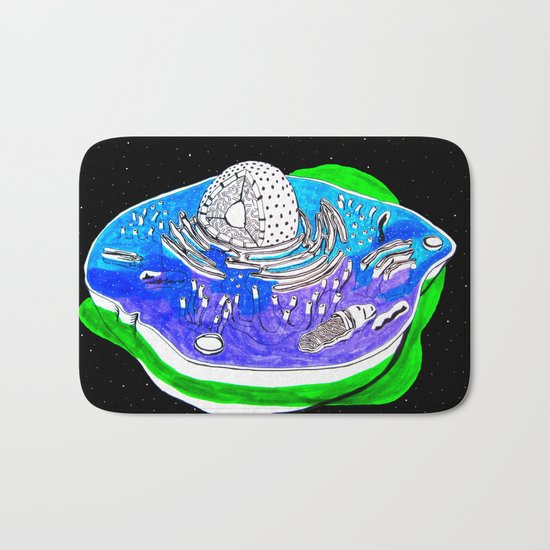 Animal Cell Bath Mat