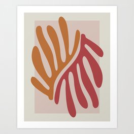Cut Outs Henri Matisse Inspired IIl Art Print