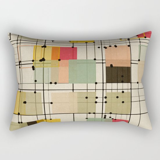embrace uncertainty Rectangular Pillow