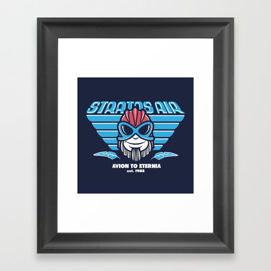 Avion To Eternia Framed Art Print