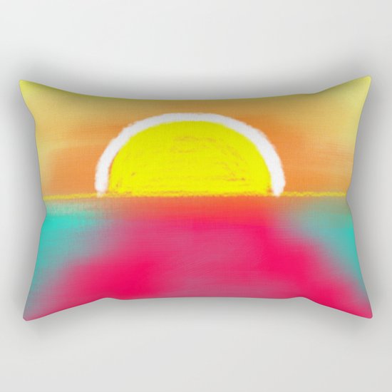 HOT SUNSET Rectangular Pillow