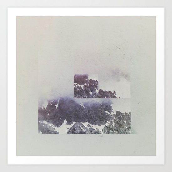 Fractions A42 Art Print