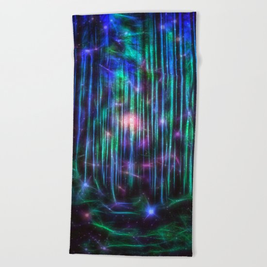 Magical Path ii Beach Towel