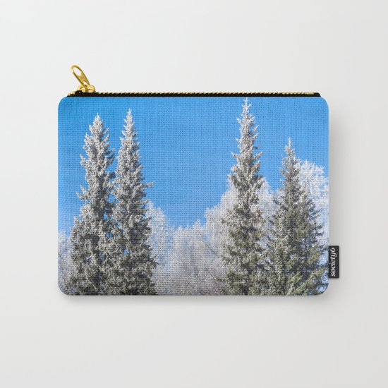 Frozen forest Carry-All Pouch