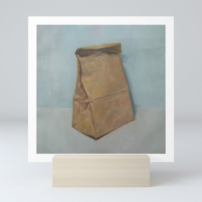 Schrödinger S Bubble Gum Brown Paper Bag Mini Art Print By Alexandergrahovsky Schrödinger S Bubble Gum Brown Paper Bag Mini Art Print By Alexandergrahovsky