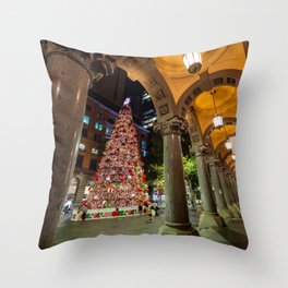 Christmas Tree, Martin Place, Sydney Throw Pillow