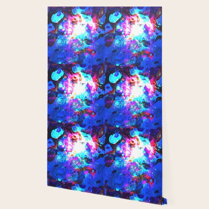 Colorful Watercolor Abstract Background Multicolor Grunge Psychedelic Pink Blue Texture Tie Dye Wallpaper