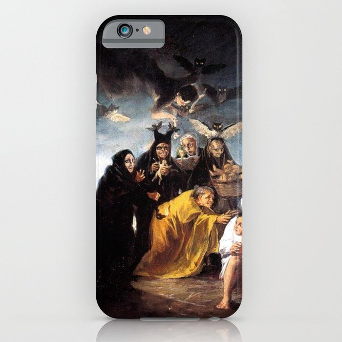 The Witches Spell- Francisco Goya iPhone Case
