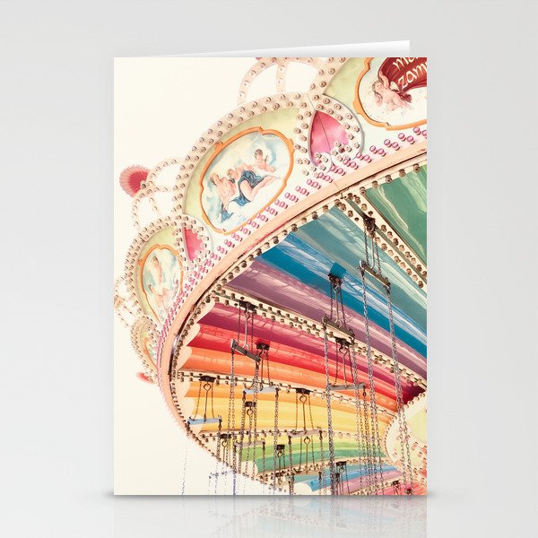 Flying Carousel 1 - Six Flags America Stationery Cards