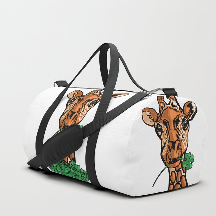 St. Patricks Day Giraffe Duffle Bag