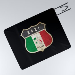Bari Italy coat of arms flags design Picnic Blanket