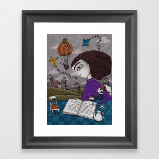 November Stories Framed Art Print