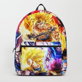 Dragon Ball A4 Backpack | Graphicdesign, Asta, Fourleafclover, Otaku, Dragonball, Goku, Leaf, Blackbulls, Animelogo, Blackclover 