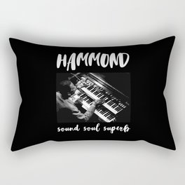 Hammond Sound and Soul Rectangular Pillow