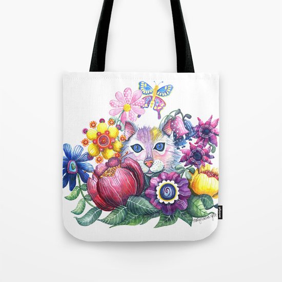 Camouflaged Tote Bag