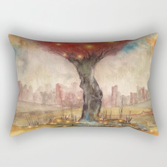 Track 28: Lights and Dreams Rectangular Pillow