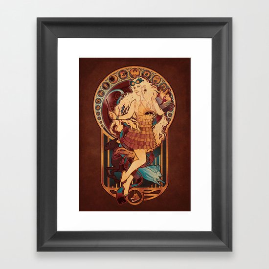 Just As Sane As I Am Framed Art Print