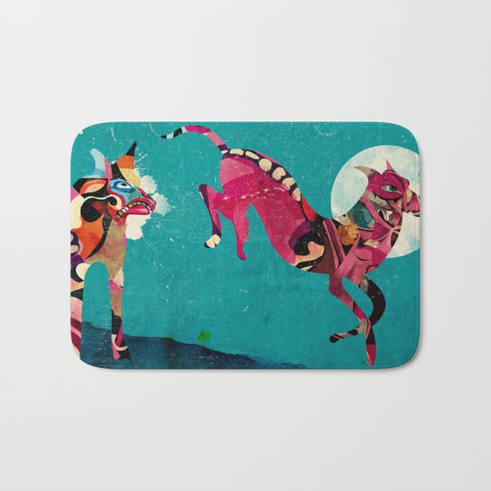dogs Bath Mat