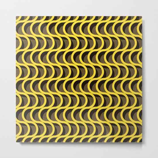 Groovy Metal Print
