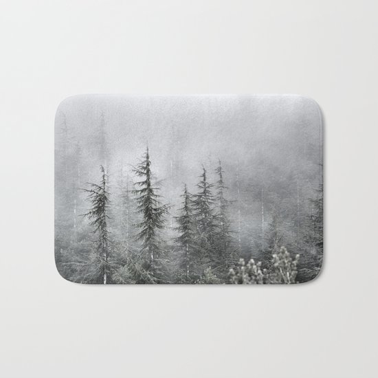 "Into The Foggy Woods" Wander. Yesterday at the mountains Bath Mat