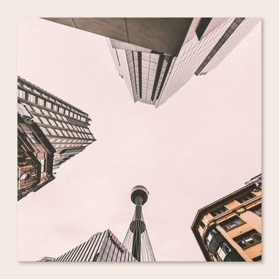 Building Canvas Print