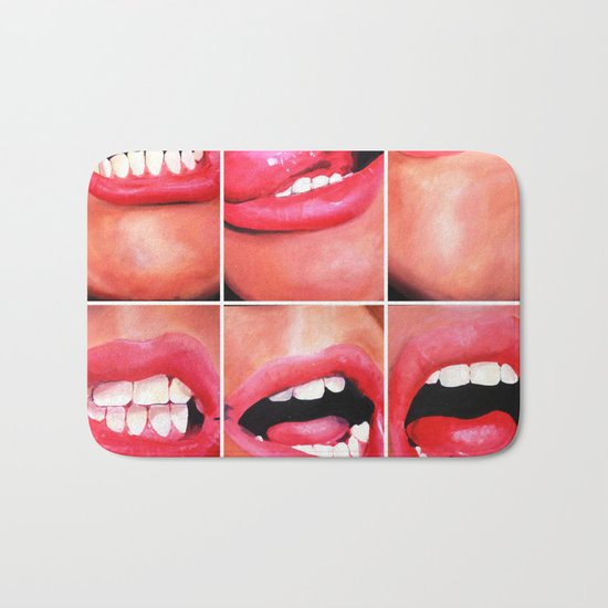 Oral Fixation 1 Bath Mat