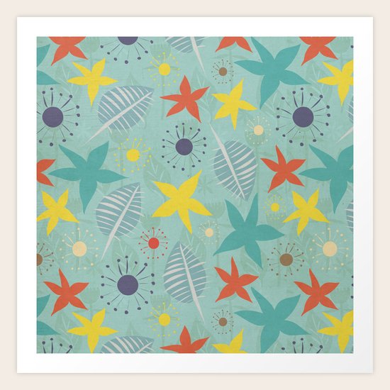 Tropical Fun Art Print