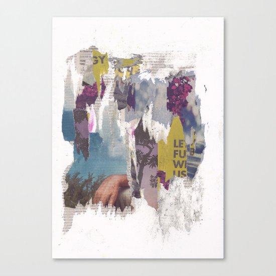 dirty tribune III Canvas Print