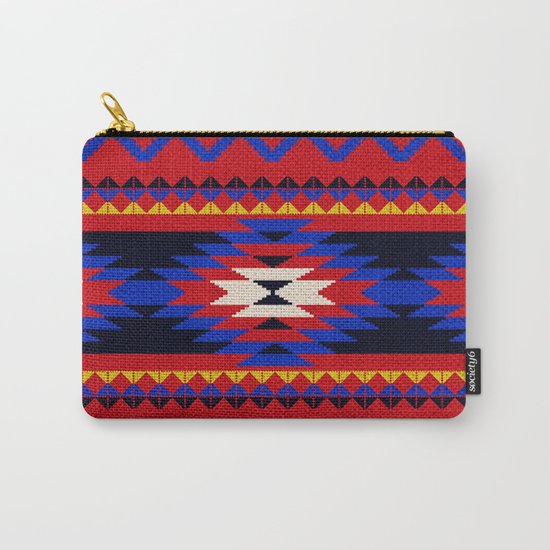 Aztec pattern Carry-All Pouch