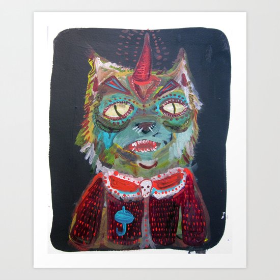 HOLLA ME LLAMO TENOTCH Art Print