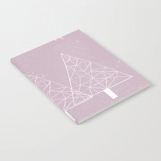 Merry Christmas Pink Notebook