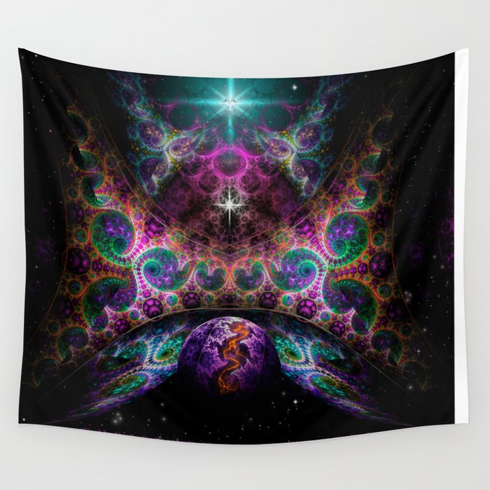 Birth Of Worlds Wall Tapestry