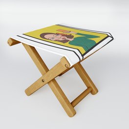 100% self love  Folding Stool