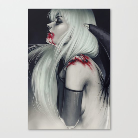 Caught Canvas Print