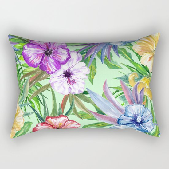 Tropical Summer #14 Rectangular Pillow