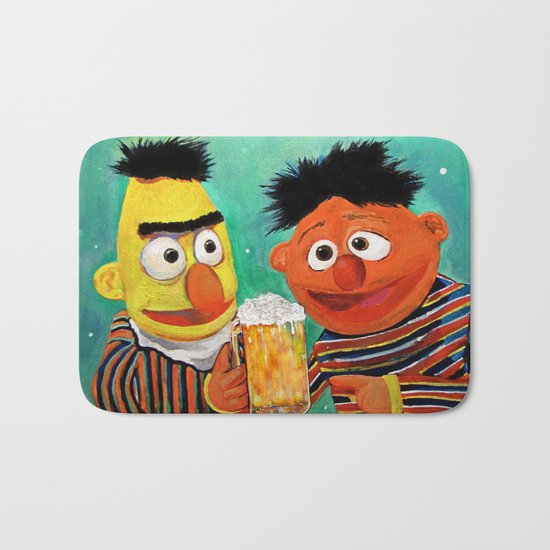 Hoppy Holidays Bath Mat
