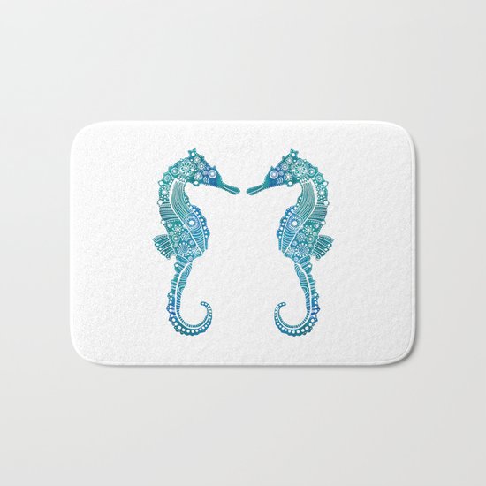 Seahorse Love Bath Mat
