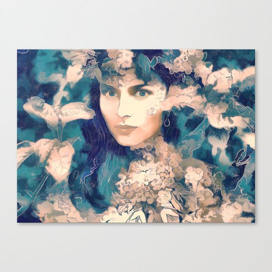 The blossom Canvas Print