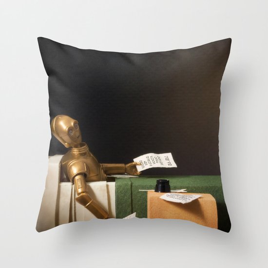 The Death of Robat Throw Pillow