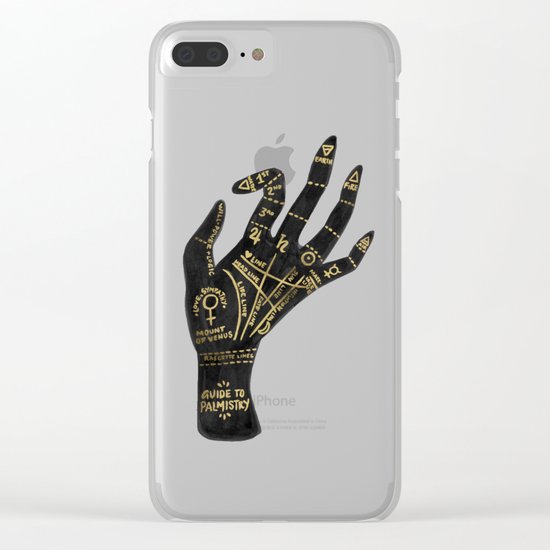 Palmistry Clear iPhone Case