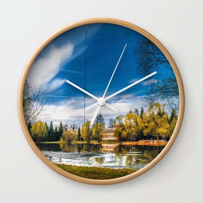 Lakeview Wall Clock