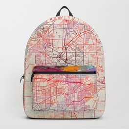 Parma map Ohio painting Backpack