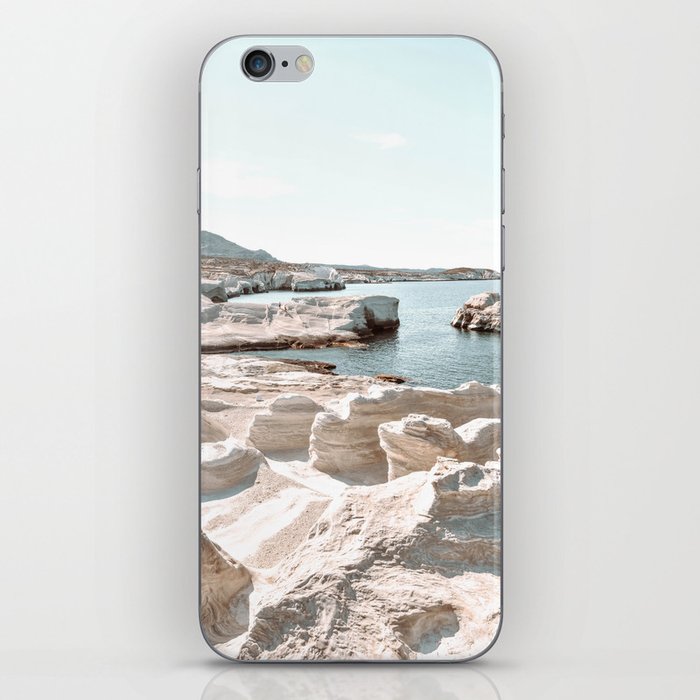 Sarakiniko Beach on Milos island, Cyclades Greece iPhone Skin